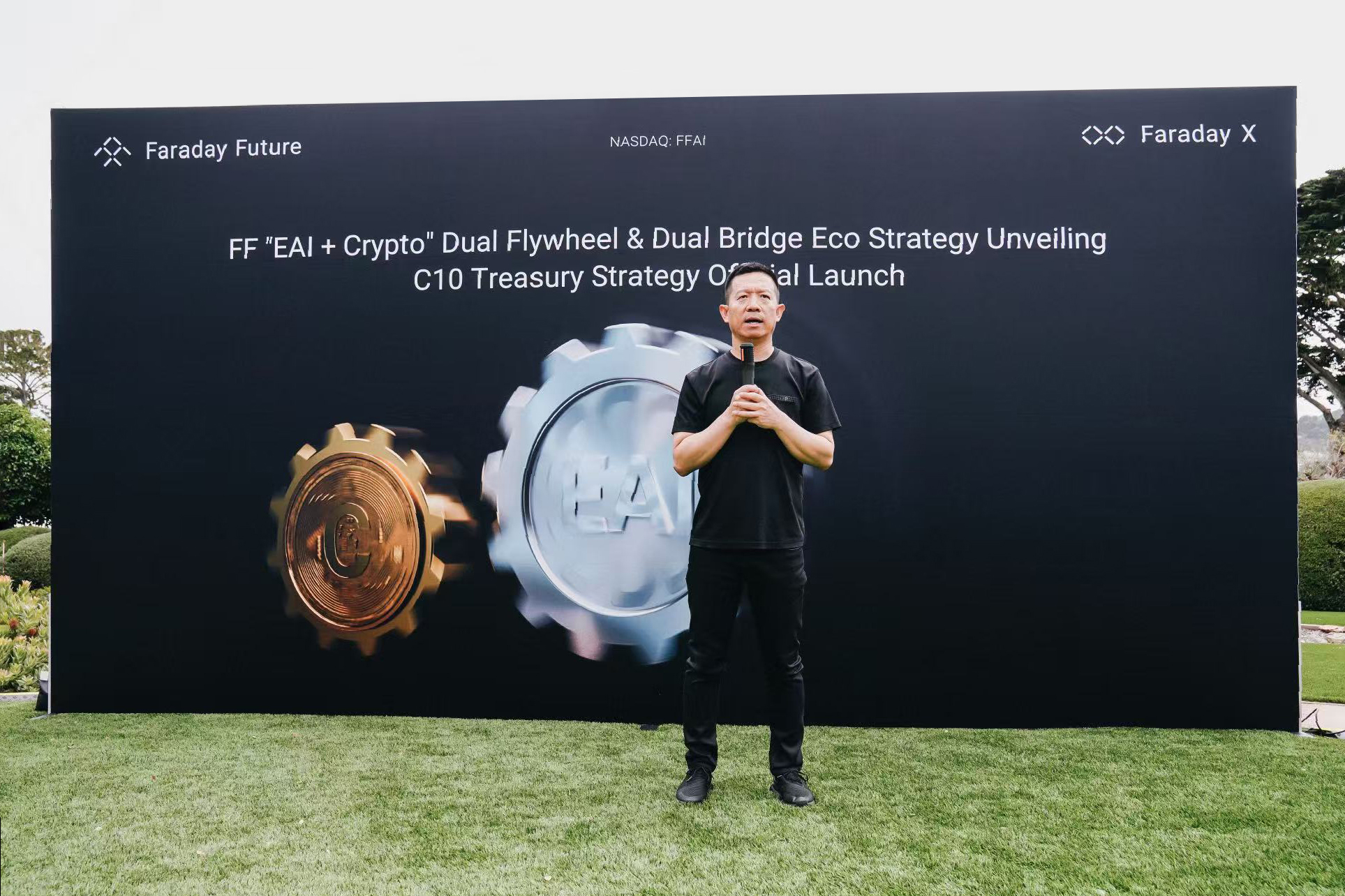 Faraday Future Launches its “EAI + Crypto” Dual-Flywheel & Dual-Bridge Ecosystem Strategy as a Pioneer in AI mobility and Web3 integration, Unveiling the “C10 Index” and the First “C10 Treasury” Product Announced by a U.S.-Listed Company