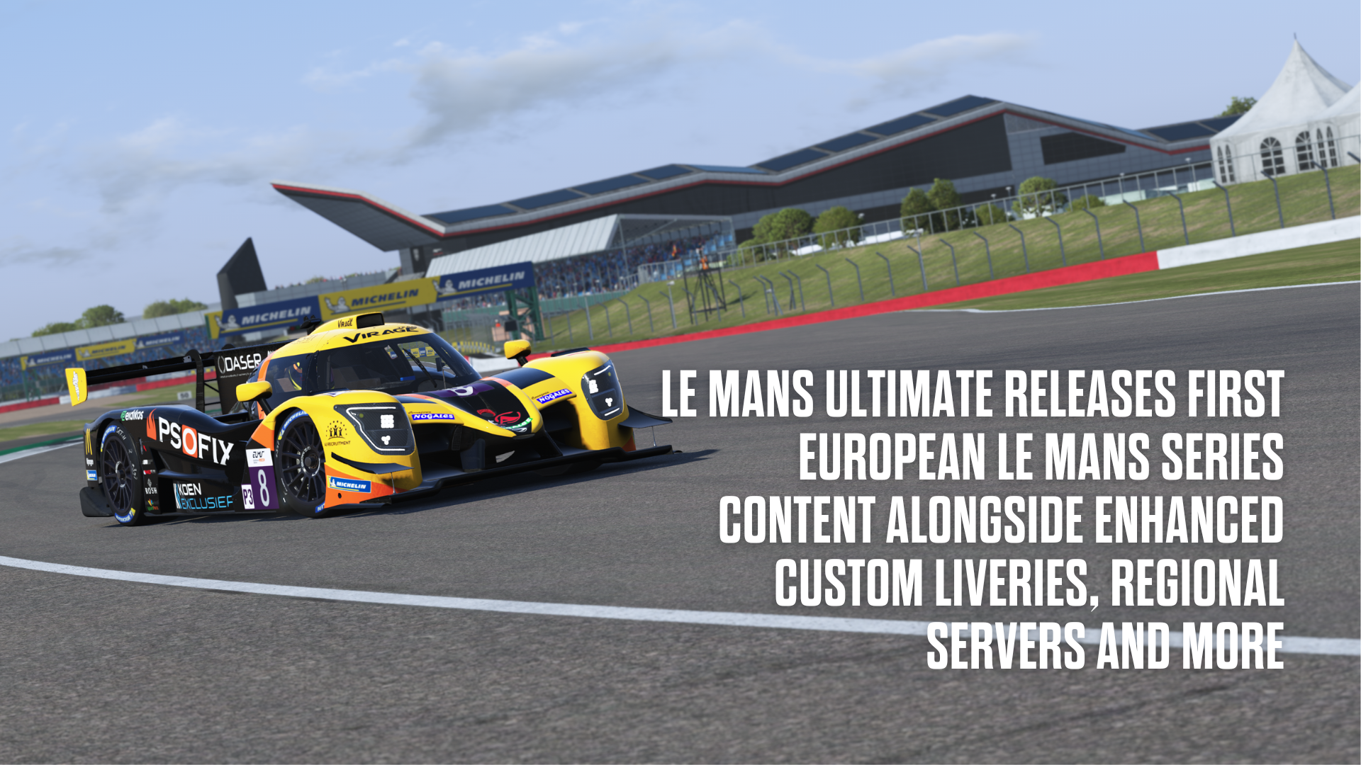 Le Mans Ultimate Releases First European Le Mans Series Content Alongside Enhanced Custom Liveries, Regional Servers and More