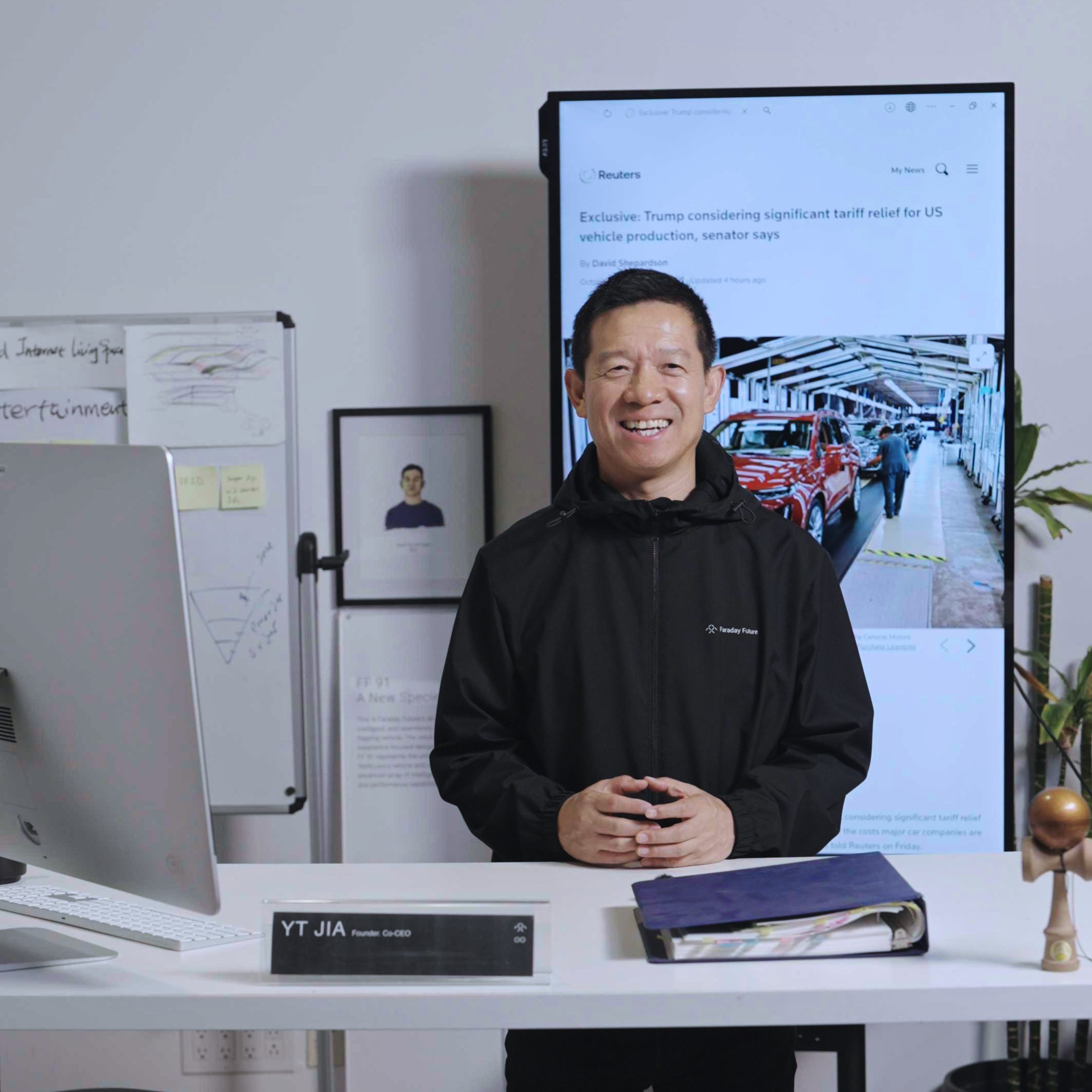 Faraday Future Founder and Co-CEO YT Jia Shares Weekly Investor Update: FX Finalizes U.S. Production Assembly Plan