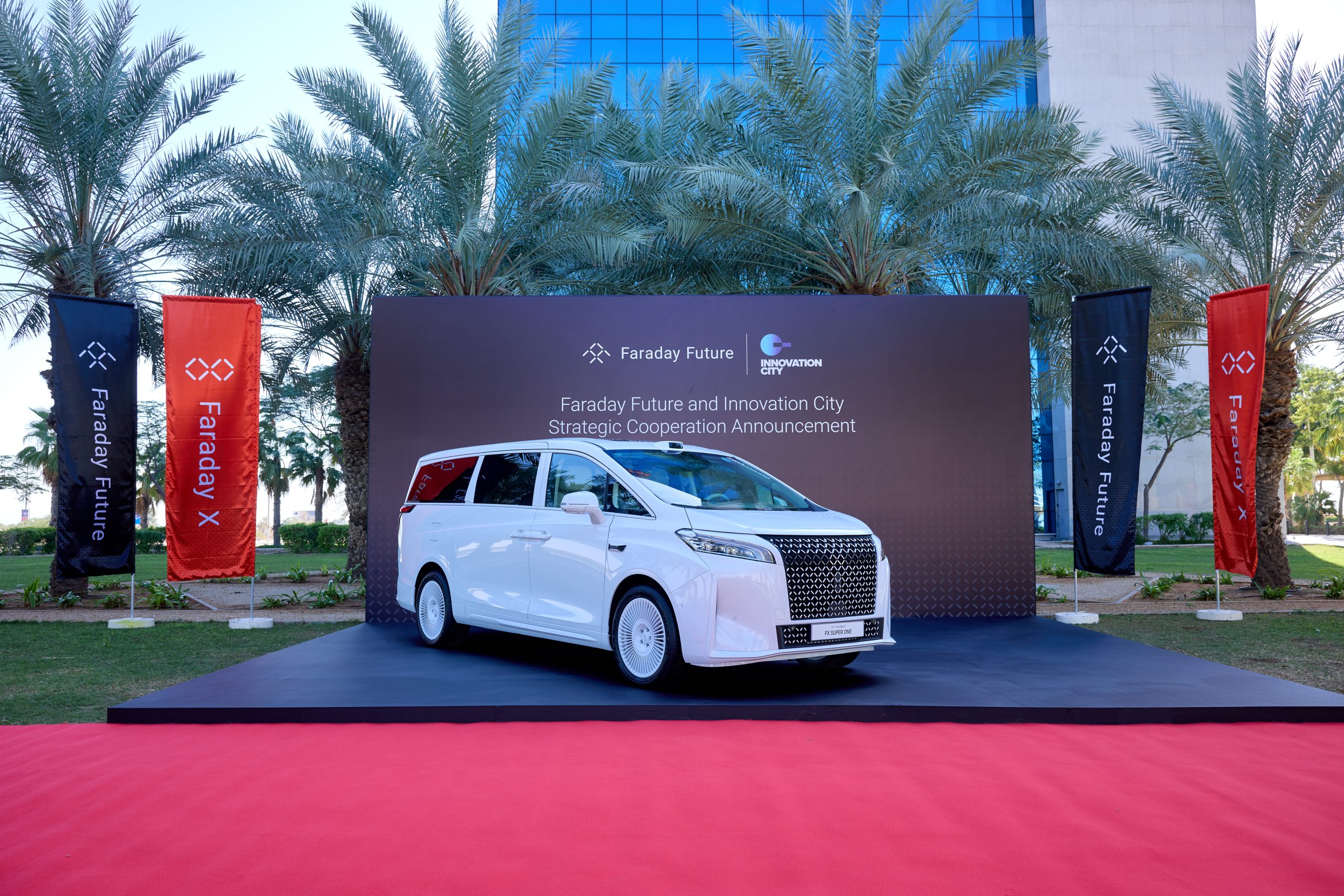 Faraday Future announces Delivery of FX Super One to RAK Digital Assets Oasis and Completion of FF 91 2.0 Delivery Process to Hebron Sher; FF Middle East Company Signs Strategic Cooperation MOU with RAK Digital Assets Oasis for EAI and Web3